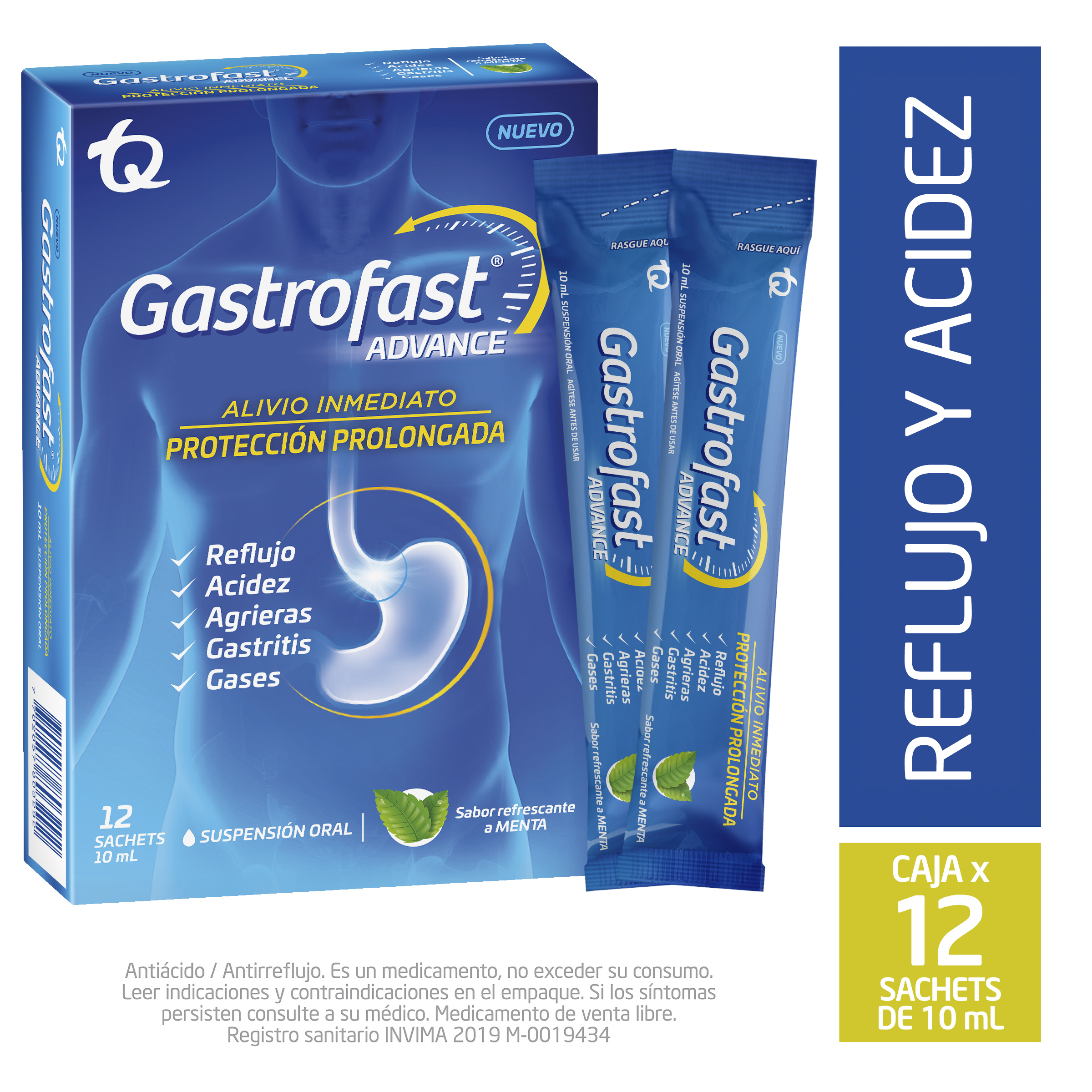 Gastrofast Advance Caja x 12 Sachets