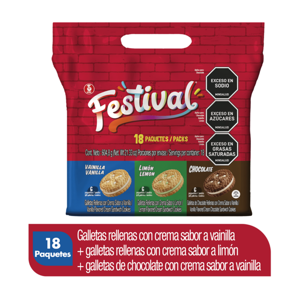 Festival Galleta Surtida 604.8 g