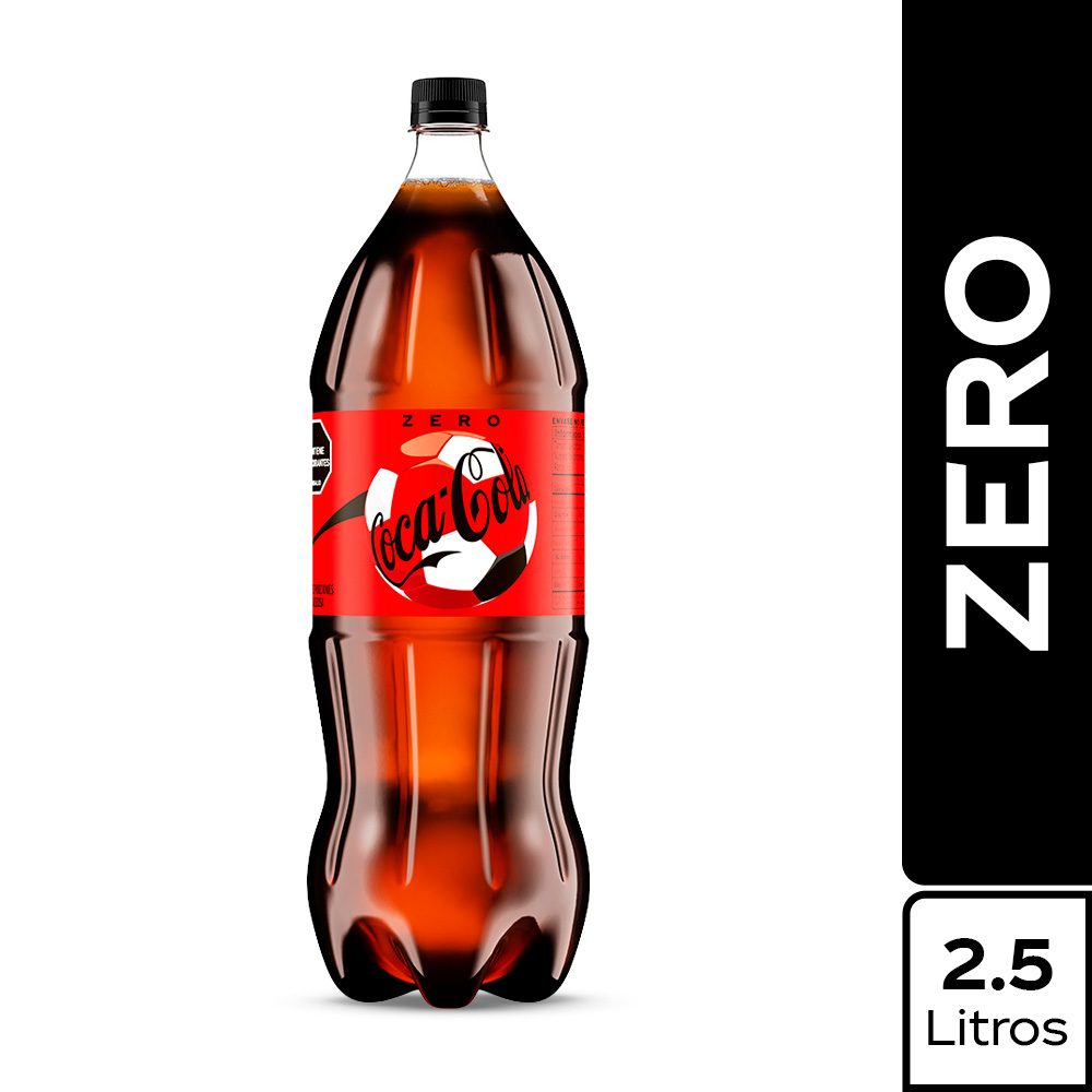Gaseosa Coca-Cola ZERO 2.5L