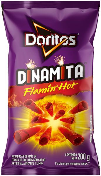 Doritos Snack Dinamita Flamín Hot 200 g