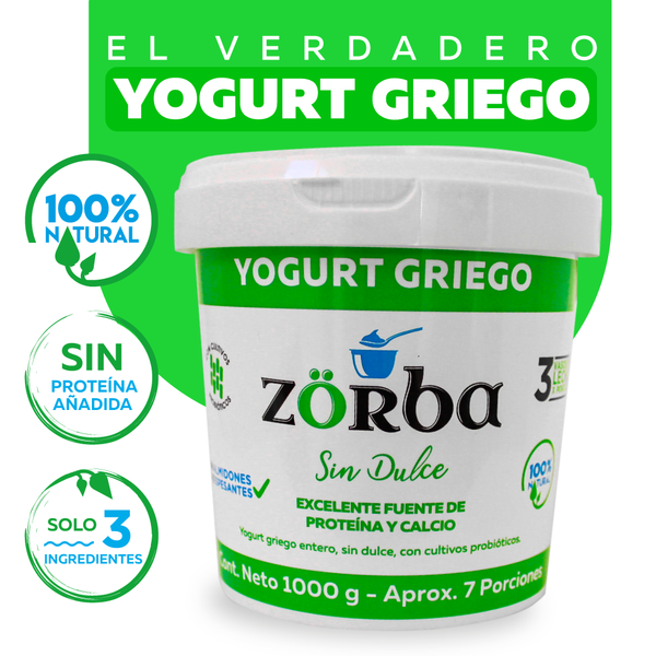 Zörba Yogurt Griego Sin Dulce