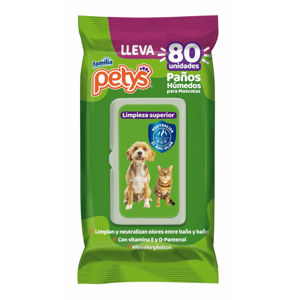 Petys Paños Húmedos Original