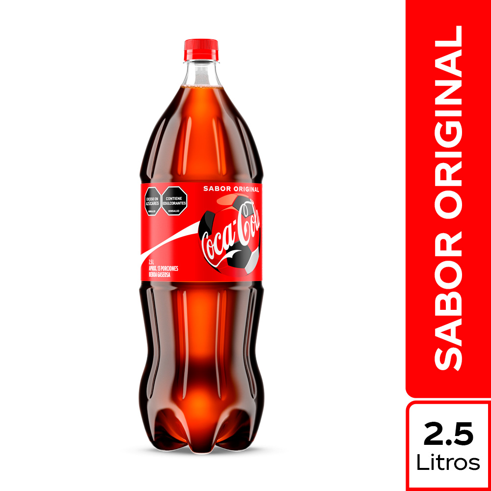 Coca-Cola Gaseosa Sabor Original 2.5L