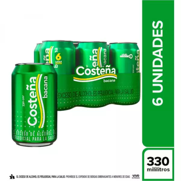 Costeña Pack Cerveza Bacana