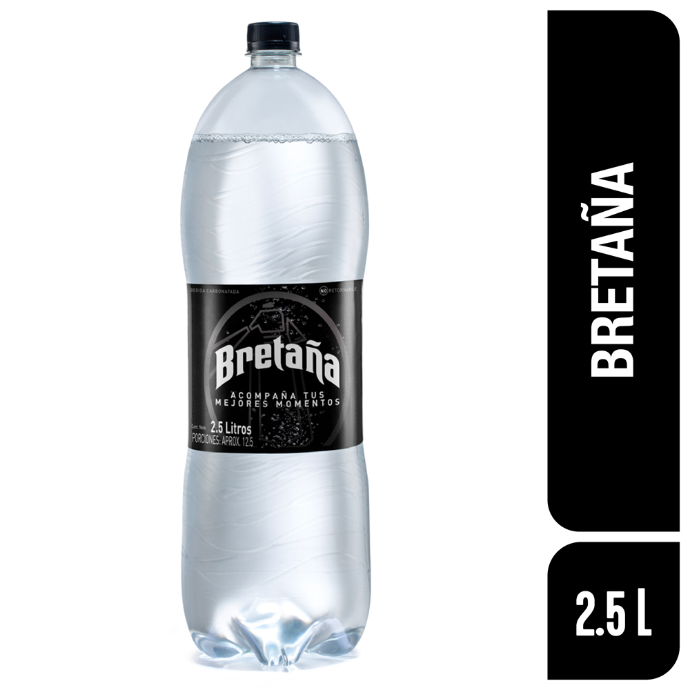Bretana Soda Botella 2.5l