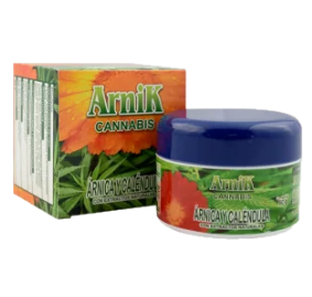 Arni-K Crema de Cannabis con Árnica y Caléndula