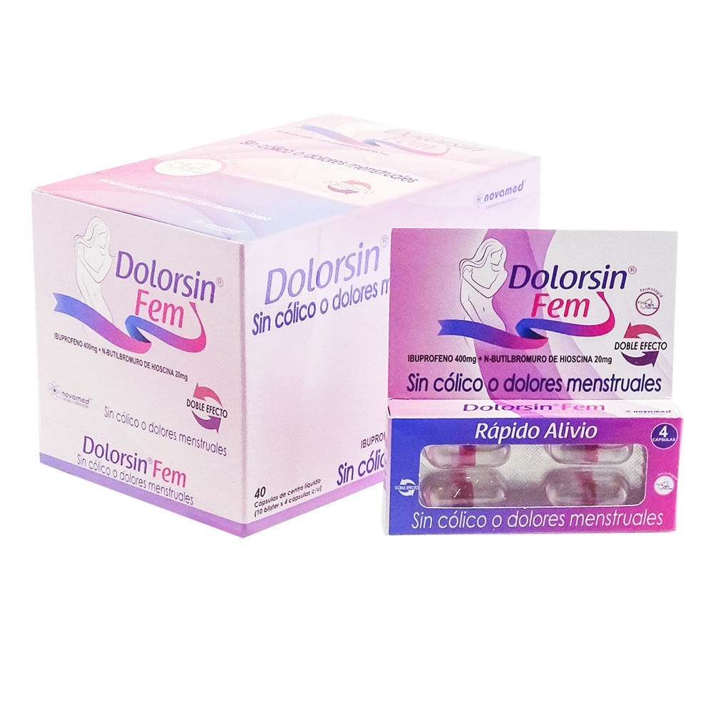Dolorsin Fem (400 mg / 20 mg)