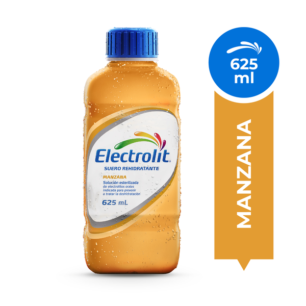 Electrolit Suero Oral Rehidratante con Sabor a Manzana