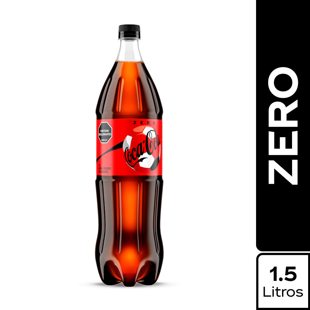 Coca-Cola Gaseosa Zero 1.5 L