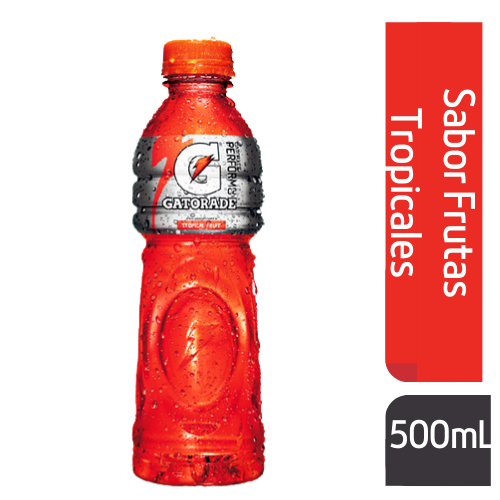 Gatorade Bebida Hidratante Frutas Tropicales 500 mL