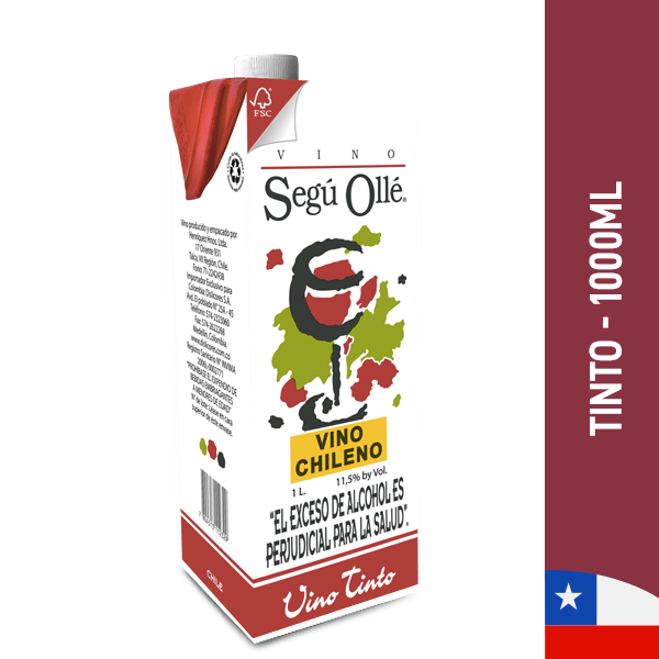 Segú Ollé Vino Tinto Chileno