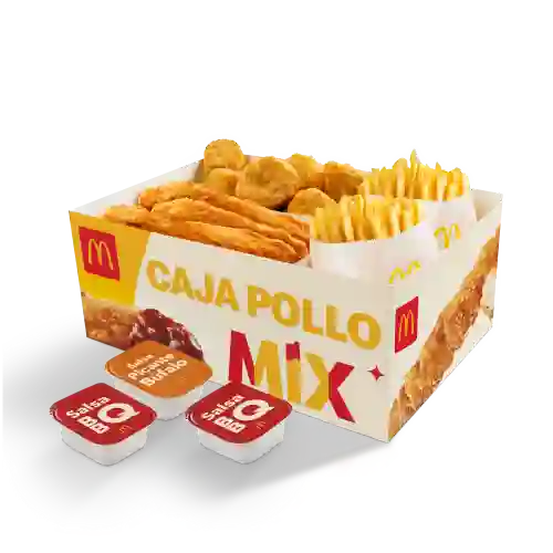Caja Pollo Mix con papas